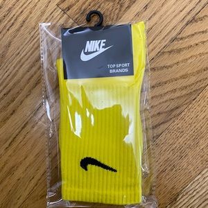 Nike colored crew socks - Yellow